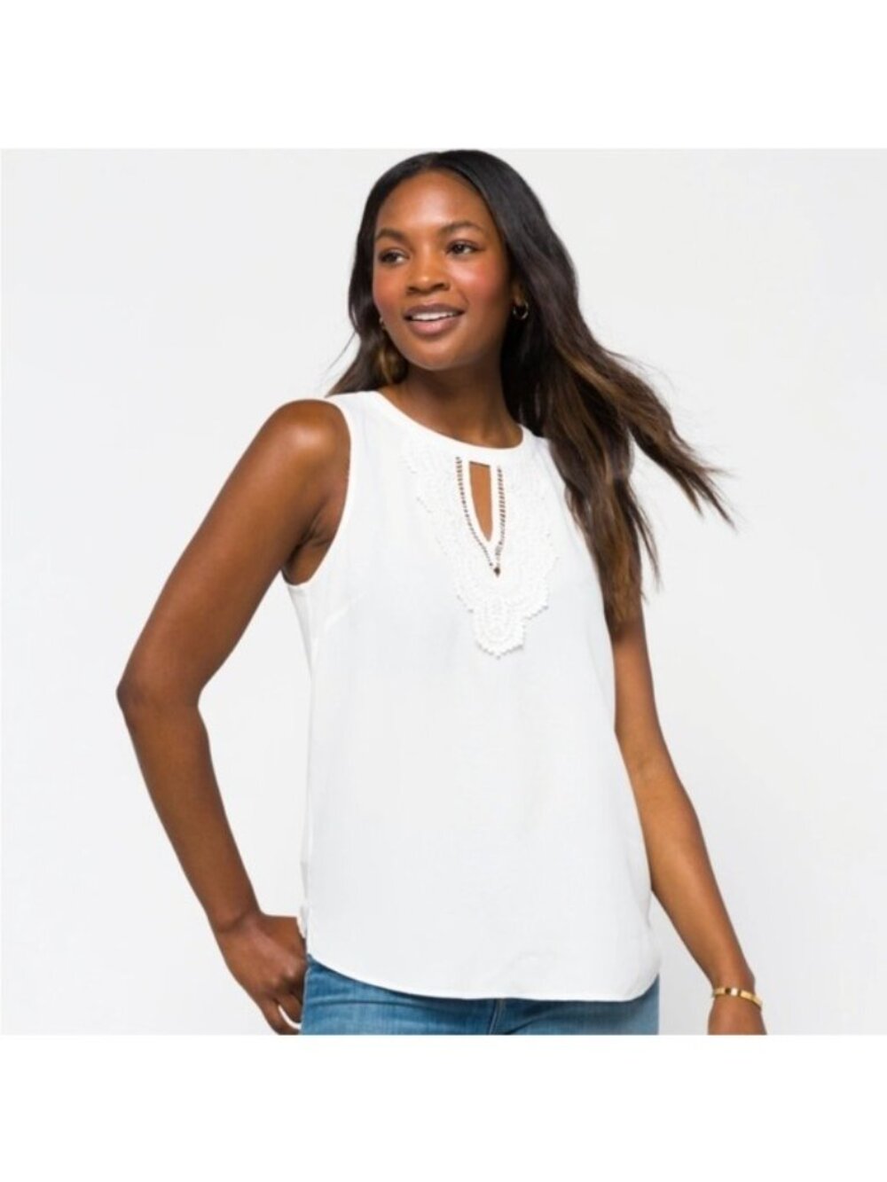 Anthropologie DANIEL RAINN Quin Sleeveless Blouse Medium